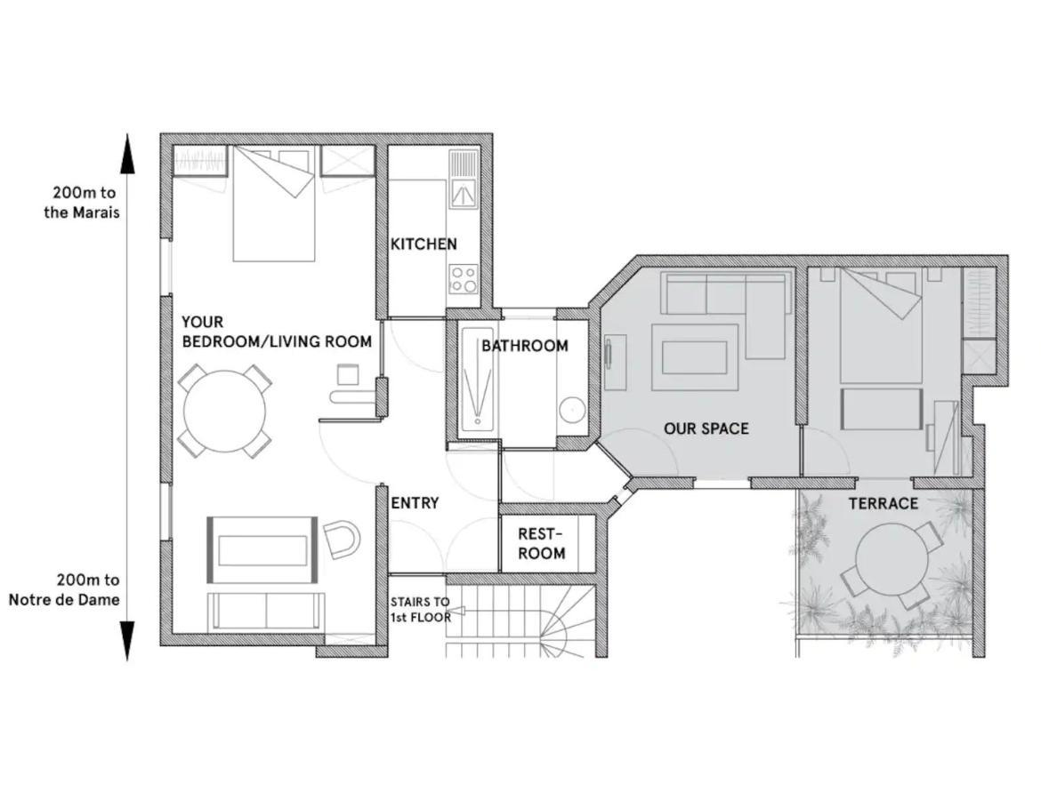 Homestay Bel Ile Saint Louis, Centre